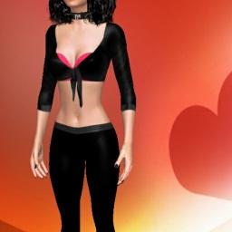 3Dsex game playing AChat community member heterosexual fiend girl Fox30, 