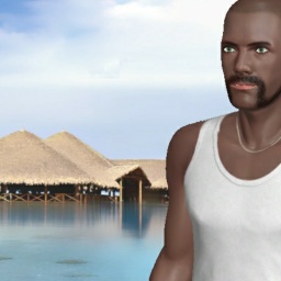 3D sex game community member  nymphomaniac boy Black_daddyf, African, 