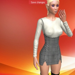sexgame online MMO playing with adult member heterosexual passionate girl Free4use, 