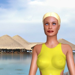 connect and play virtual 3D sex with heterosexual romantic girl Corrinna, 