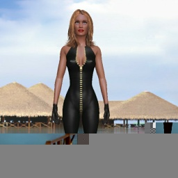 Free virtual sex games fan JosieCD in AChat 3D Adult World