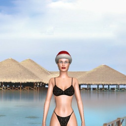 3D sex game community member heterosexual sentimental girl Flower, 
