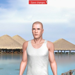 3Dsex game playing AChat community member heterosexual sensual boy BobandWeave, 