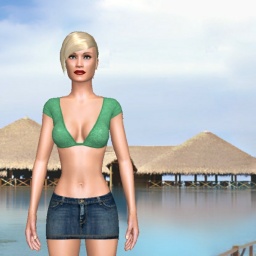 play virtual sex games with mate bisexual hot girl Arabella, obedient pet likes older