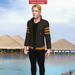 enjoy virtual sex games with mates like heterosexual lustful boy Lerz, Indonesia, 