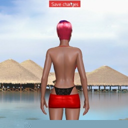 hot bisexual brute girl Mialinz, Brazil,  enjoys online 3Dsex