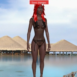 adults enjoying 3D sex games like bisexual erotomanic girl Caramelol, Brazil, 