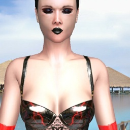 multiplayer virtual sex game player heterosexual voluptuous girl Luciafer, 