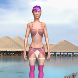 connect and play virtual 3D sex with bisexual romantic shemale Candyqueen, 