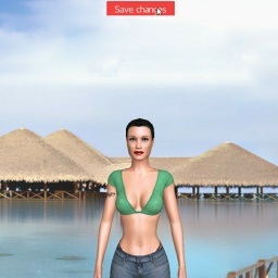 see heterosexual narcissist shemale Lanas,  while playing porn game online