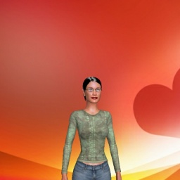 3Dsex game playing AChat community member bisexual smarting girl Piszczalka, 