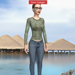 free 3D sex game adventures with  sensitive girl Lunatv, 