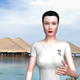 connect and play virtual 3D sex with heterosexual loquacious girl Guillermina, 