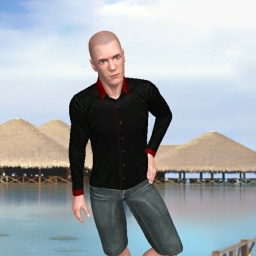 connect and play virtual 3D sex with heterosexual hot boy SilvaBuzz, 