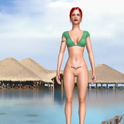 adults enjoying 3D sex games like bisexual bugger girl MaricaSlut, russia, Slut, 