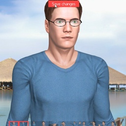 multiplayer virtual sex game player  brute boy Eldertit, arg, 