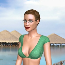 multiplayer virtual sex game player heterosexual sodomist girl BunBun420, United States, 