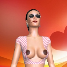 Online sex games player Hornyslut1 in 3D Sex World