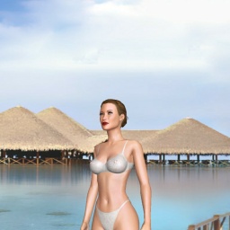 multiplayer virtual sex game player  hot girl Karemimi, 