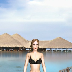 3Dsex game playing AChat community member heterosexual voluptuous girl SMB92, 