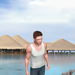 see heterosexual pervert boy IMrJokerRD, Dominican,  while playing porn game online