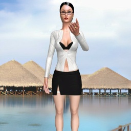 partner  hot girl WangRan,  for adult online game playing