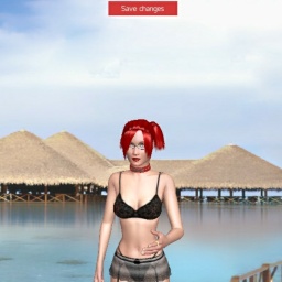 Online sex games player MelissaTrans in 3D Sex World