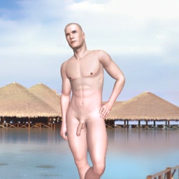 3D sex game community member homosexual hot boy H1bx2, 