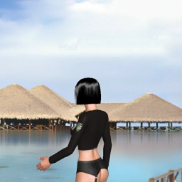 3Dsex game playing AChat community member  hot shemale Lara1, 