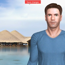 3Dsex game playing AChat community member  hot boy Riasyo, 