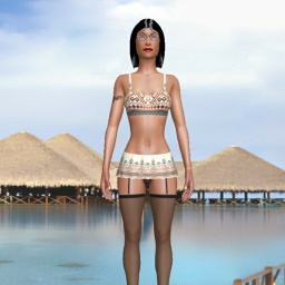 adults like bisexual amorous girl Dagoberta,  play AChat online sex games