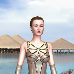 3Dsex game playing AChat community member bisexual lustful girl Cinamon, Horny, 