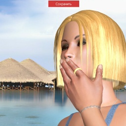 connect and play virtual 3D sex with bisexual pleasant girl JoyFox, Rus, 