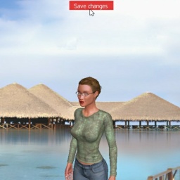 multiplayer virtual sex game player heterosexual romantic girl Silla, espaa, Tenedor, si