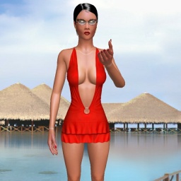 Online sex games player Mona_247 in 3D Sex World