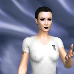 free 3D sex game adventures with bisexual brute shemale Yarae, Japan, just learning how to play the game.