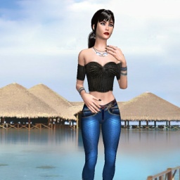 Members 1 Free virtual sex games fan Yulisha in AChat 3D Adult World