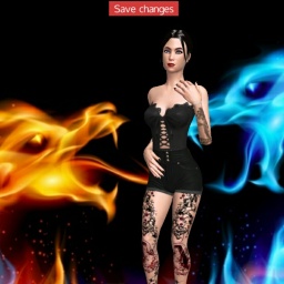 Free virtual sex games fan Yulisha in AChat 3D Adult World