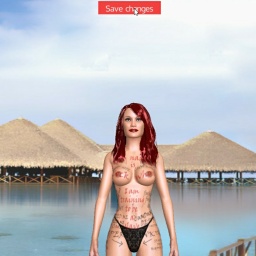 3D sex game community member homosexual fiend girl Emobunni69, 