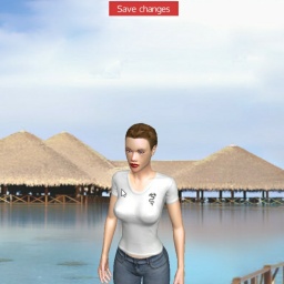 free 3D sex game adventures with heterosexual amorous girl Lisaxx, America, 