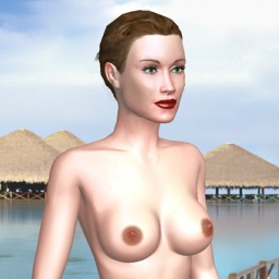 3Dsex game playing AChat community member heterosexual bugger girl Addora, 