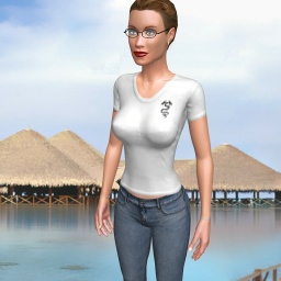 multiplayer virtual sex game player bisexual lusty girl SaraSex1, 