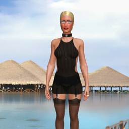 3Dsex game playing AChat community member bisexual nymphomaniac girl Kl_schlampe, Elke, 