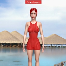 3Dsex game playing AChat community member bisexual lustful girl Butterfly69, 