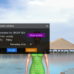 multiplayer virtual sex game player  hot girl Fhiliey, 