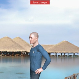 3Dsex game playing AChat community member  hot boy Nagaya123, 