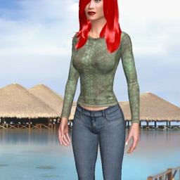 play virtual sex games with mate bisexual vuloptuous girl Lunacrazy, Canada, 
