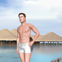 3D sex game community member  hot boy Brutalismus, 