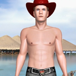 try virtual 3D sex with heterosexual brute boy RileyC, 