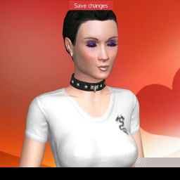 connect and play virtual 3D sex with heterosexual amorous girl ViolaDiamond, 